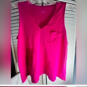 MAX STUDIO Pink Tank Top